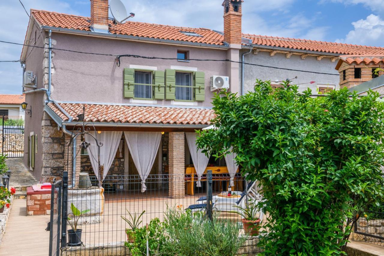 Rustic Istrian House Varesco Villa Krnica Esterno foto