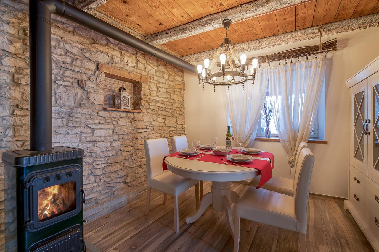 Rustic Istrian House Varesco Villa Krnica Esterno foto