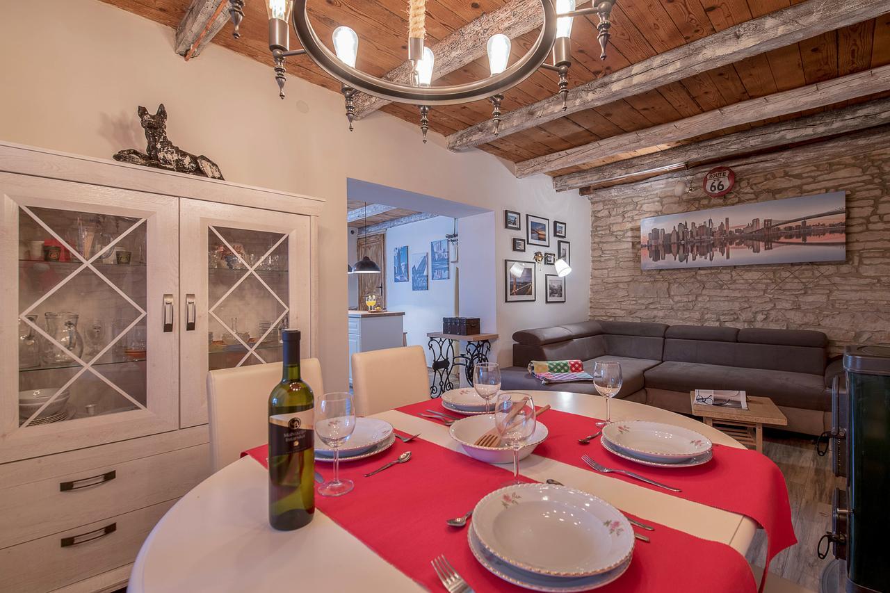 Rustic Istrian House Varesco Krnica Esterno foto